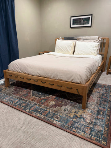 The Rope Grid Bed: A Custom Wood Bed Frame Thousands of Years in the Making