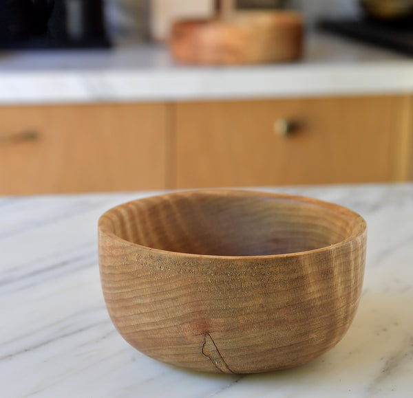 Tiger Maple: Short King Bowl