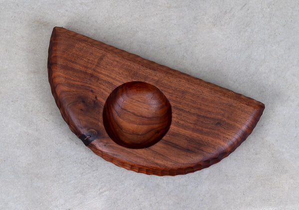 Walnut Crescent Bowl