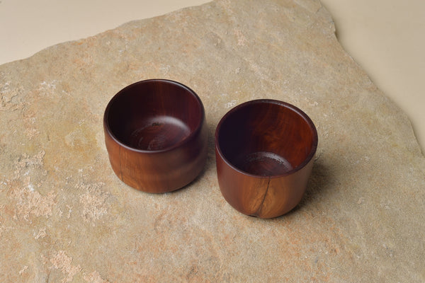 Manzanita duo: Short King Bowls