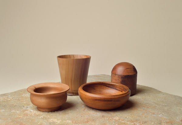 Evergreen Pear, Cherry, Boxelder, Cedar: Kitchy Bowls